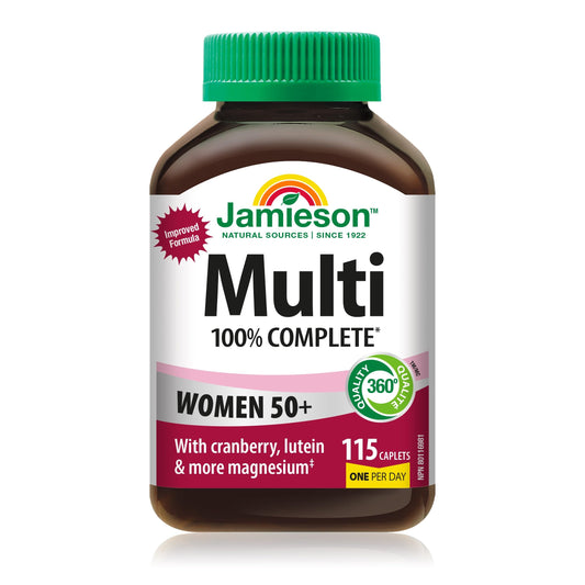 Jamieson 100% Complete Multivitamin Women 50+