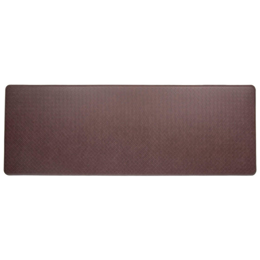 Imprint Cumulus9 Kitchen Mat Nantucket Series Island Area Runner 26 in. x 72 in. x 5/8 in. Cinnamon