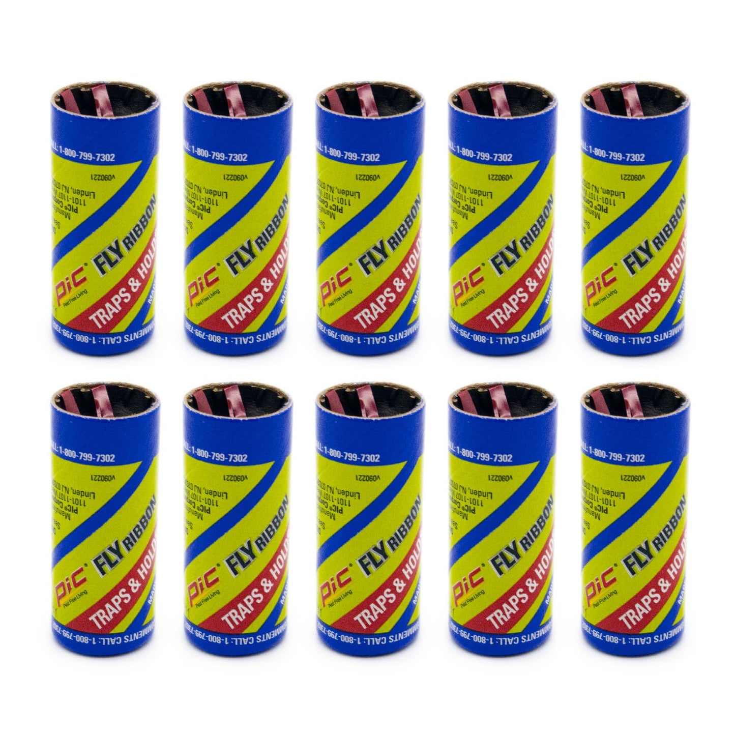 PIC Bug & Insect Fly Ribbon 10 Pack