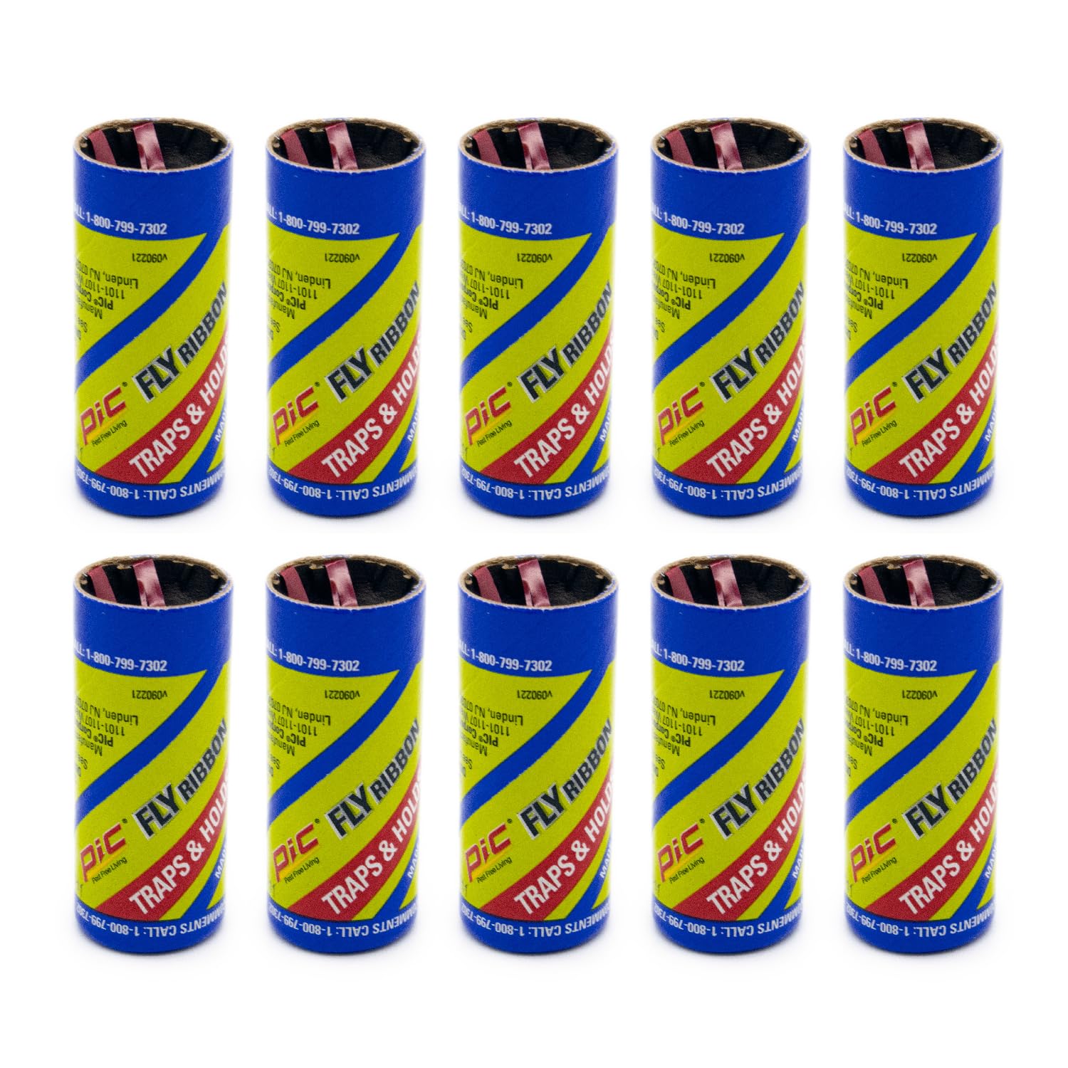 PIC Bug & Insect Fly Ribbon 10 Pack