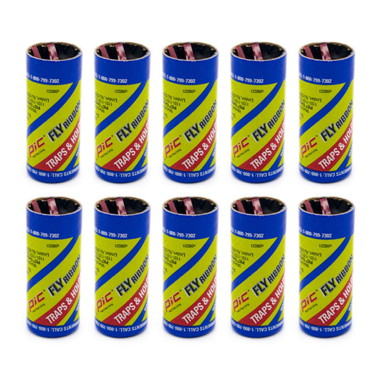 PIC Bug & Insect Fly Ribbon 10 Pack