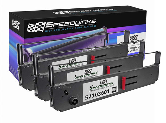 Speedy Inks Okidata 52103601 Ribbon 3-Pack