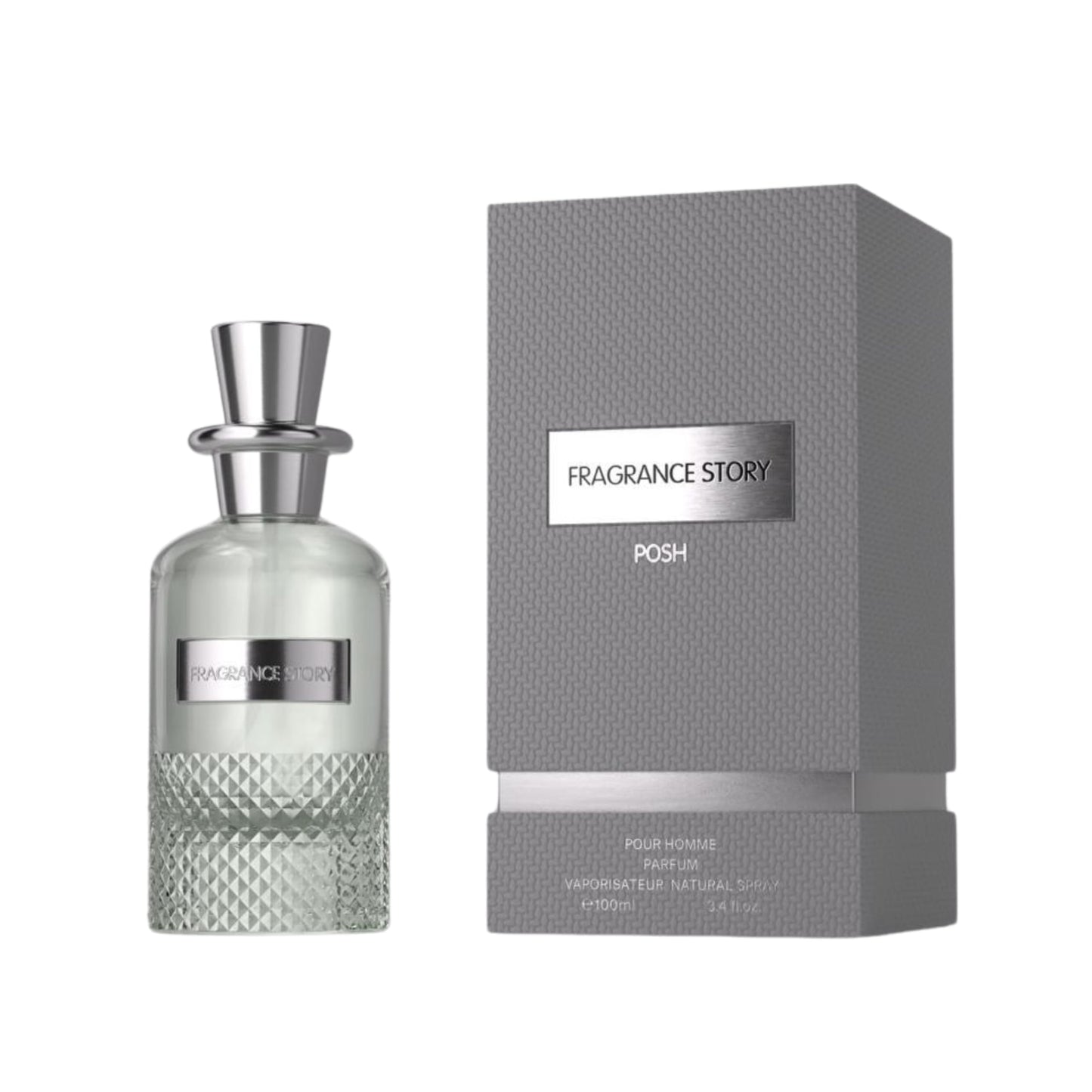 Fragrance Story Inc POSH 3.4OZ EAU DE Parfum for Men