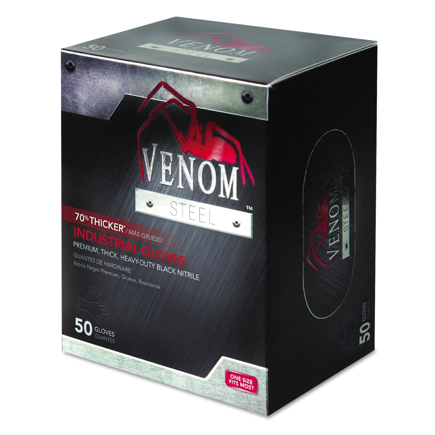 VENOM Steel Industrial Nitrile Gloves 50ct