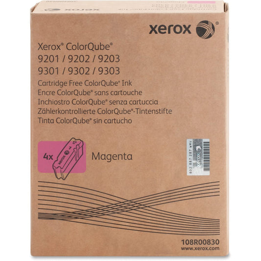 XER108R00830 - Xerox ColorQube Magenta Solid Ink, 108R830