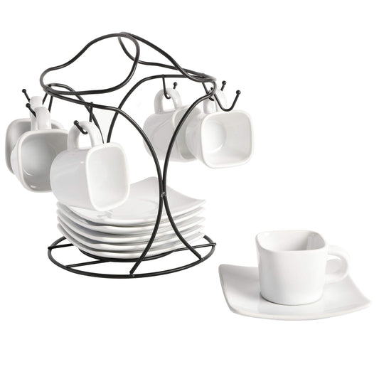 Gibson Gracious Espresso Tea Set 13pc