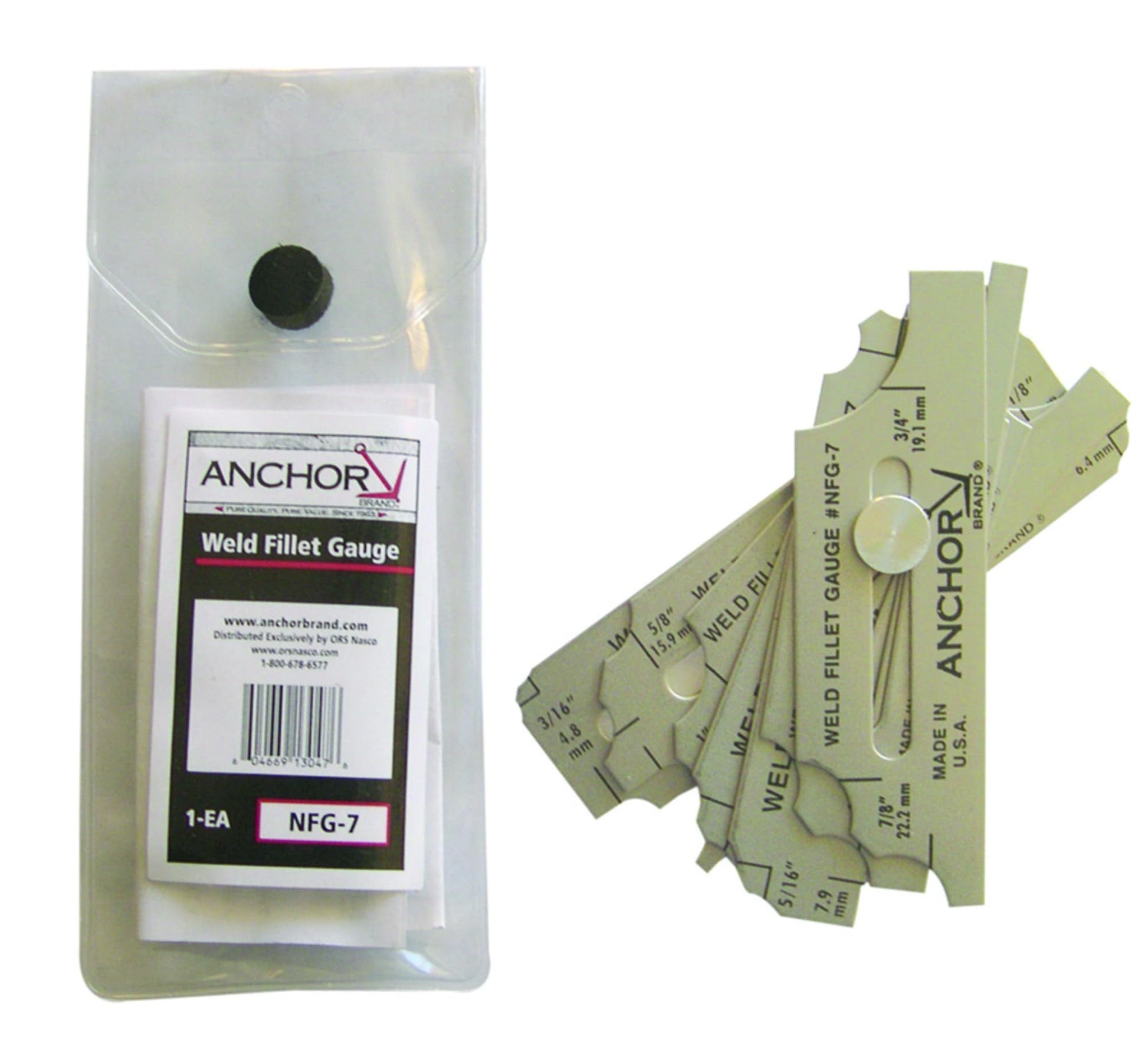 BEST Anchor NFG-7 Weld Fillet Gauge Set
