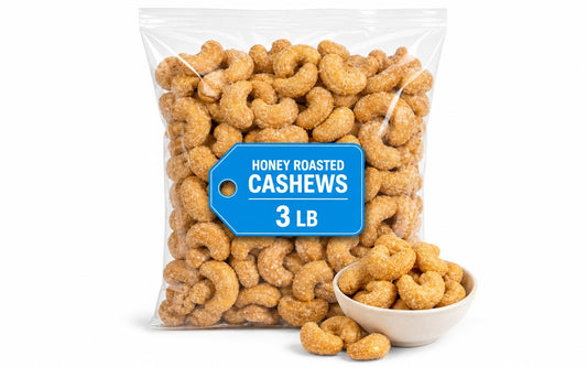 Hickory Honey Roasted Cashews 3 lb Bag