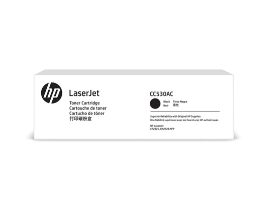 HP 304A Black LaserJet Toner Cartridge CC530AC