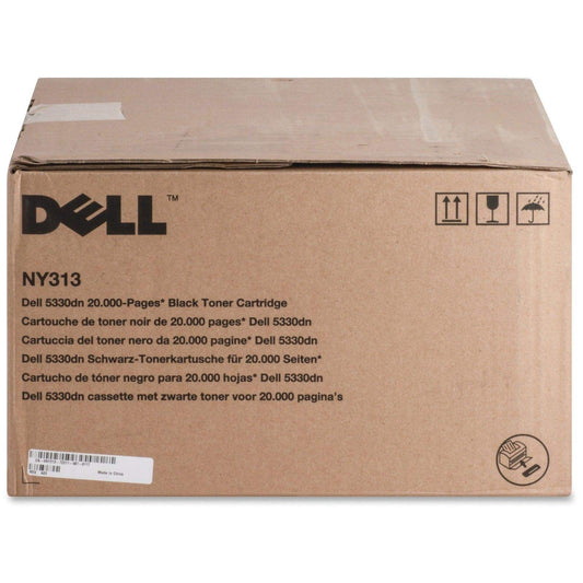 Dell NY313 5330DN Black Toner Cartridge 20,000 Yield