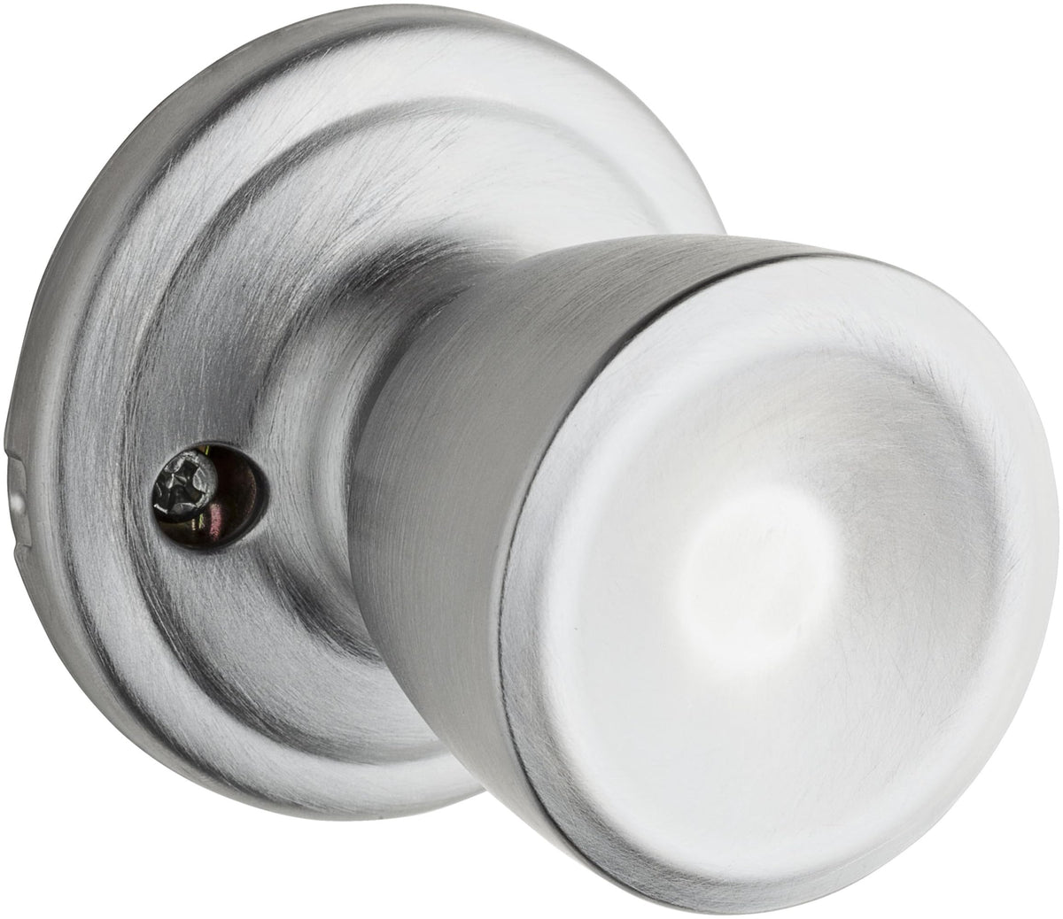 Kwikset Abbey 788A Dummy Door Knob Satin Chrome