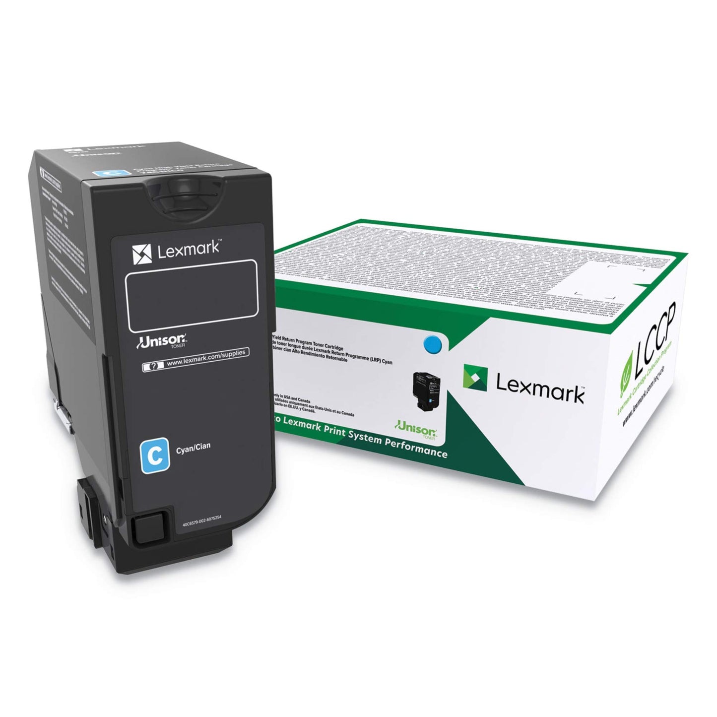 Lexmark High Yield Cyan Toner 84C0HCG 16,000 Pages