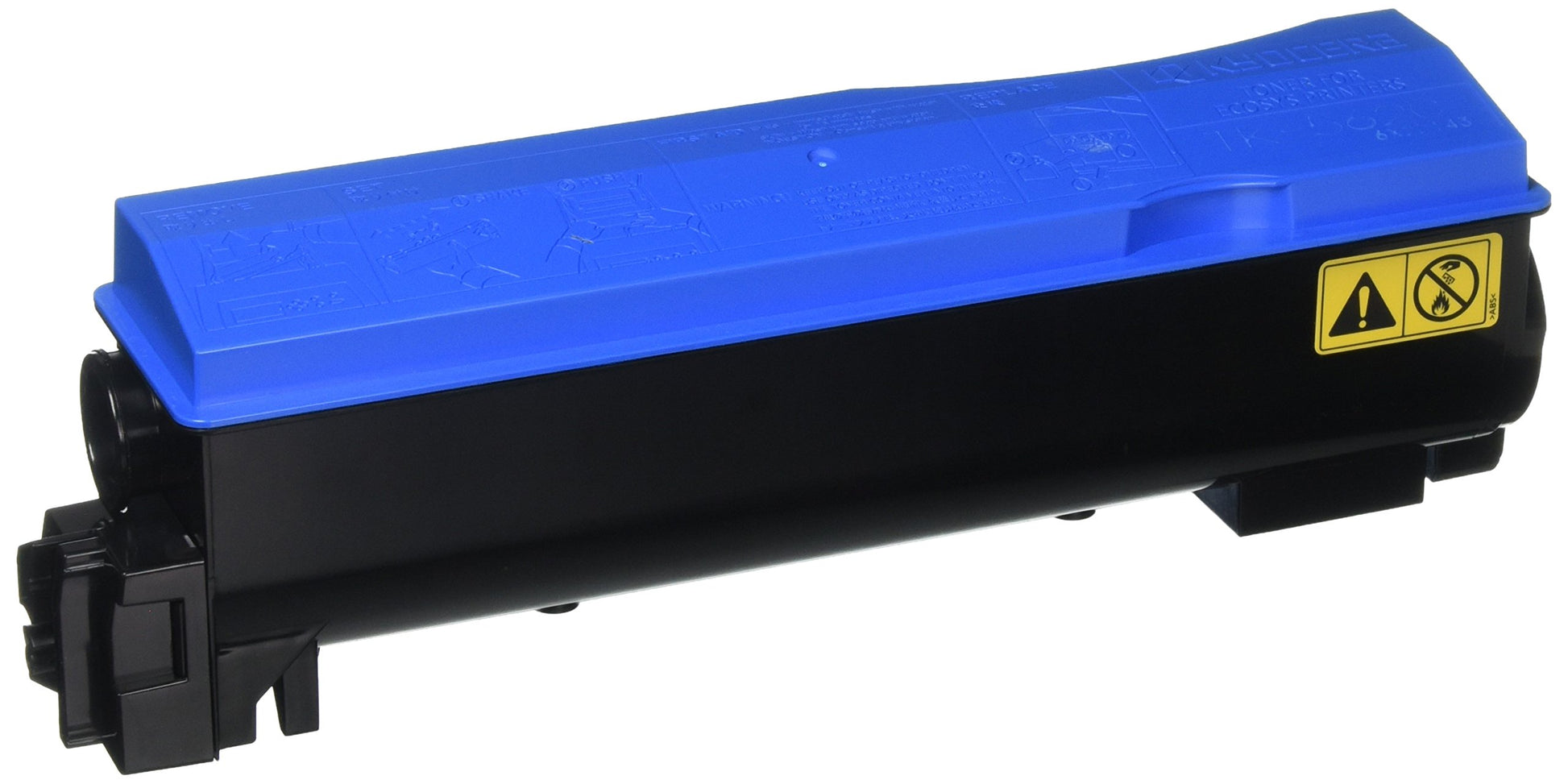 Kyocera 1T02HNCUS0 Model TK-562C Cyan Laser Cartridge for Ecosys C5300DN/C5350DN/P6030CDN, Genuine Kyocera, Up To 10000 Pages