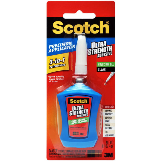 3M Scotch Ultra Strength Adhesive Gel 0.14 oz