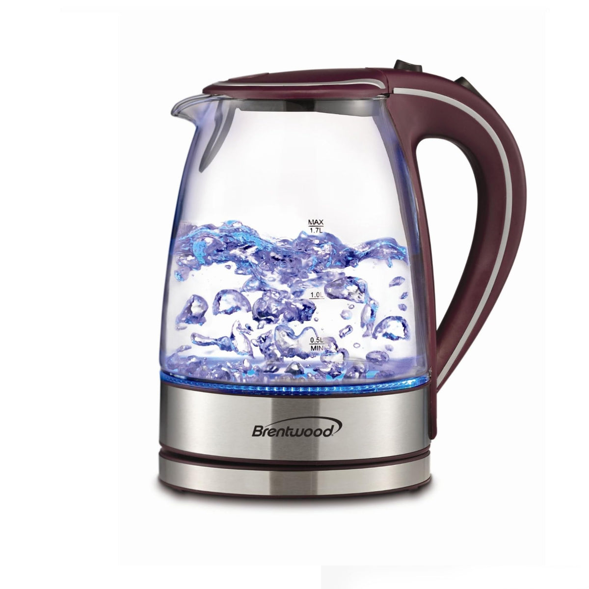 Brentwood KT-1900PR Cordless Electric Kettle 1.7L Purple