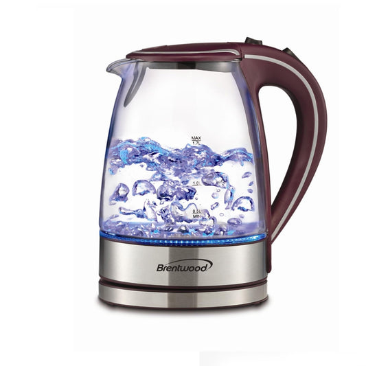 Brentwood KT-1900PR Cordless Electric Kettle 1.7L Purple