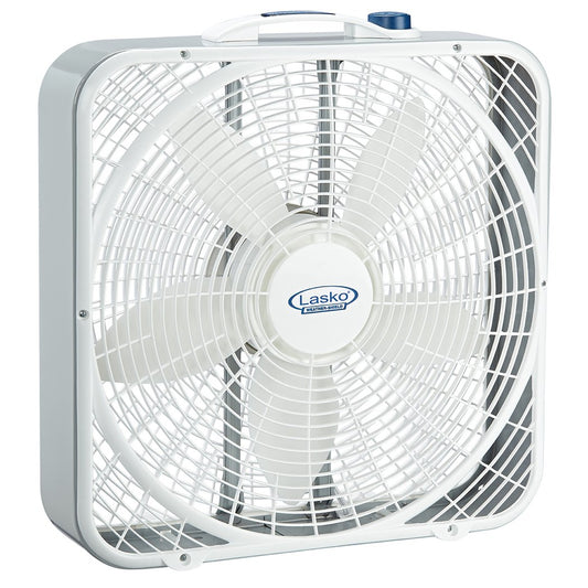 Lasko 20 in. 3-Speed Weather Shield Performance Box Fan