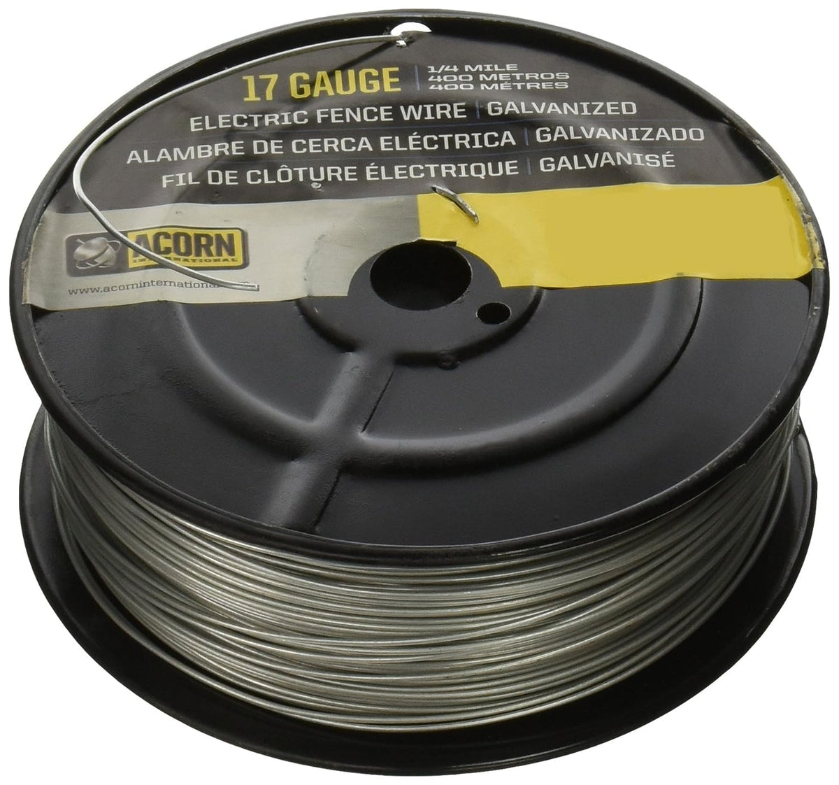 Acorn International EFW1714 Fence Wire 17ga 1/4 Mile