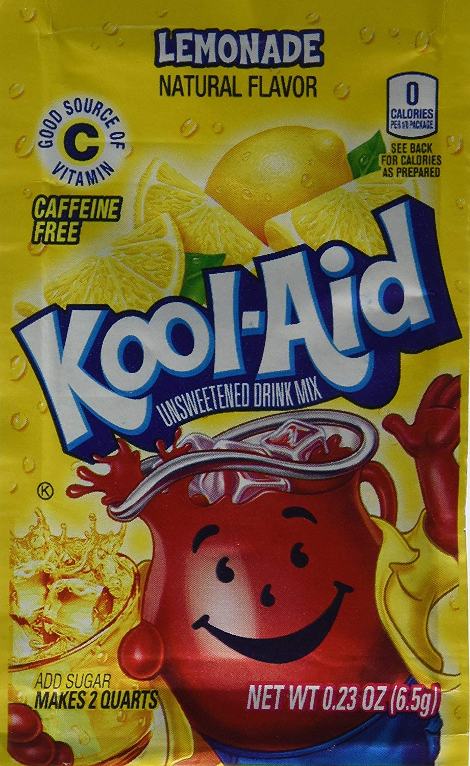 Kool-Aid Lemonade Unsweetened Drink Mix 0.23 oz