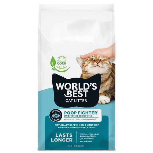 WORLD'S BEST CAT LITTER POOP F
