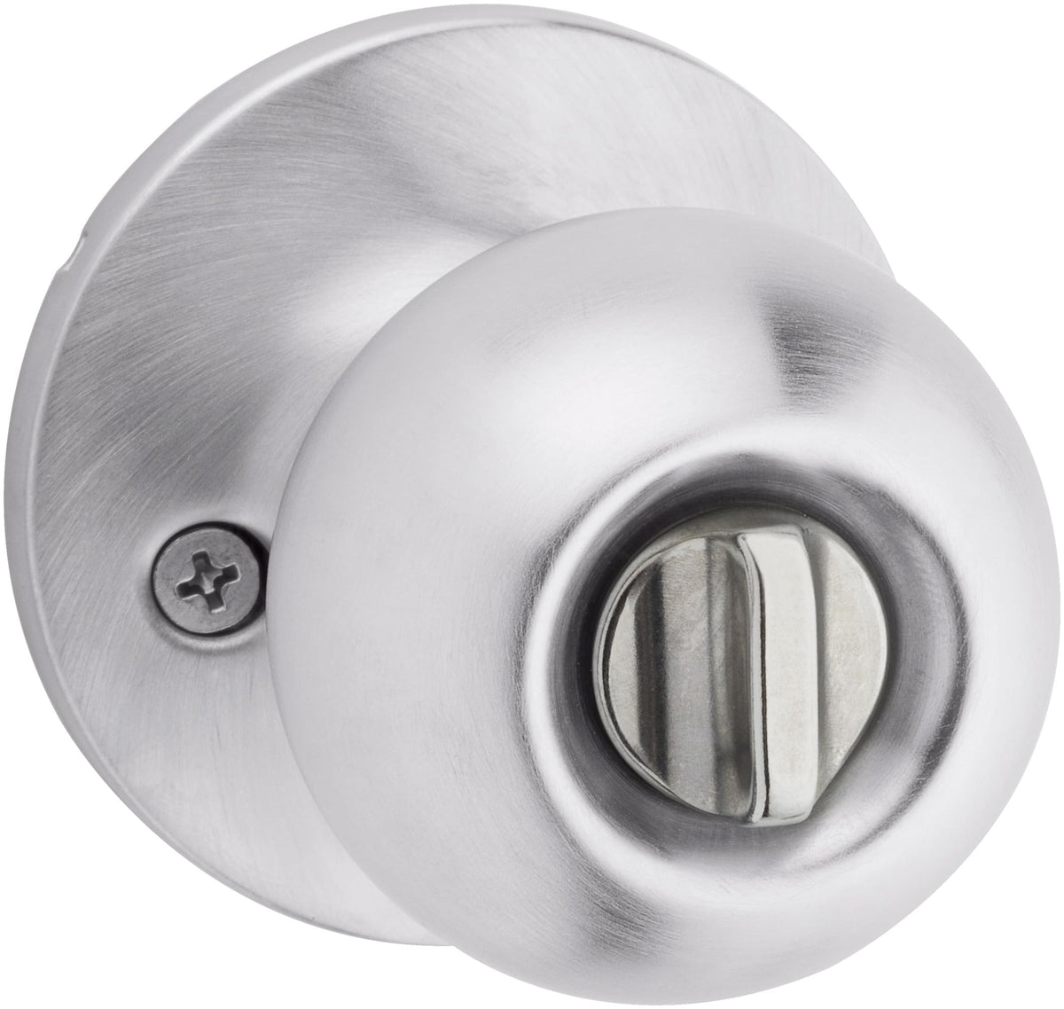 Kwikset Regina Privacy Door Knob SK3000RG Satin Chrome