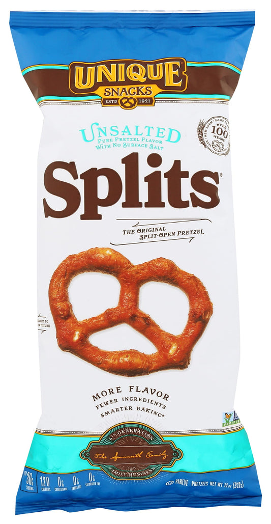 Unique Unsalted Pretzel Splits