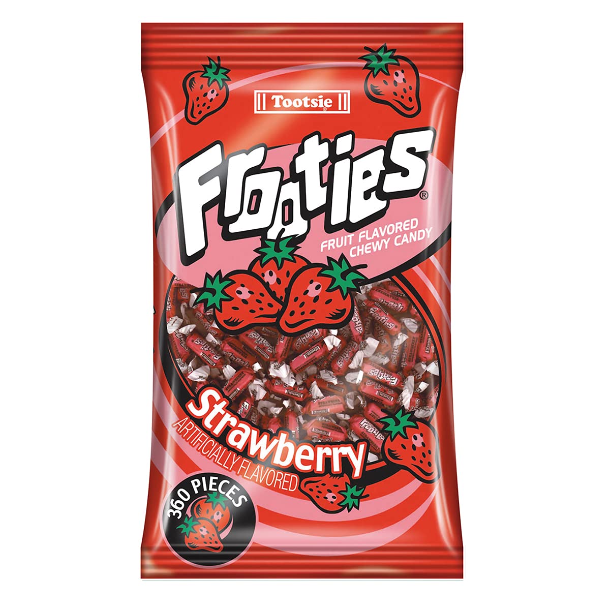 Tootsie Frooties Strawberry Chewy Candy 16 oz