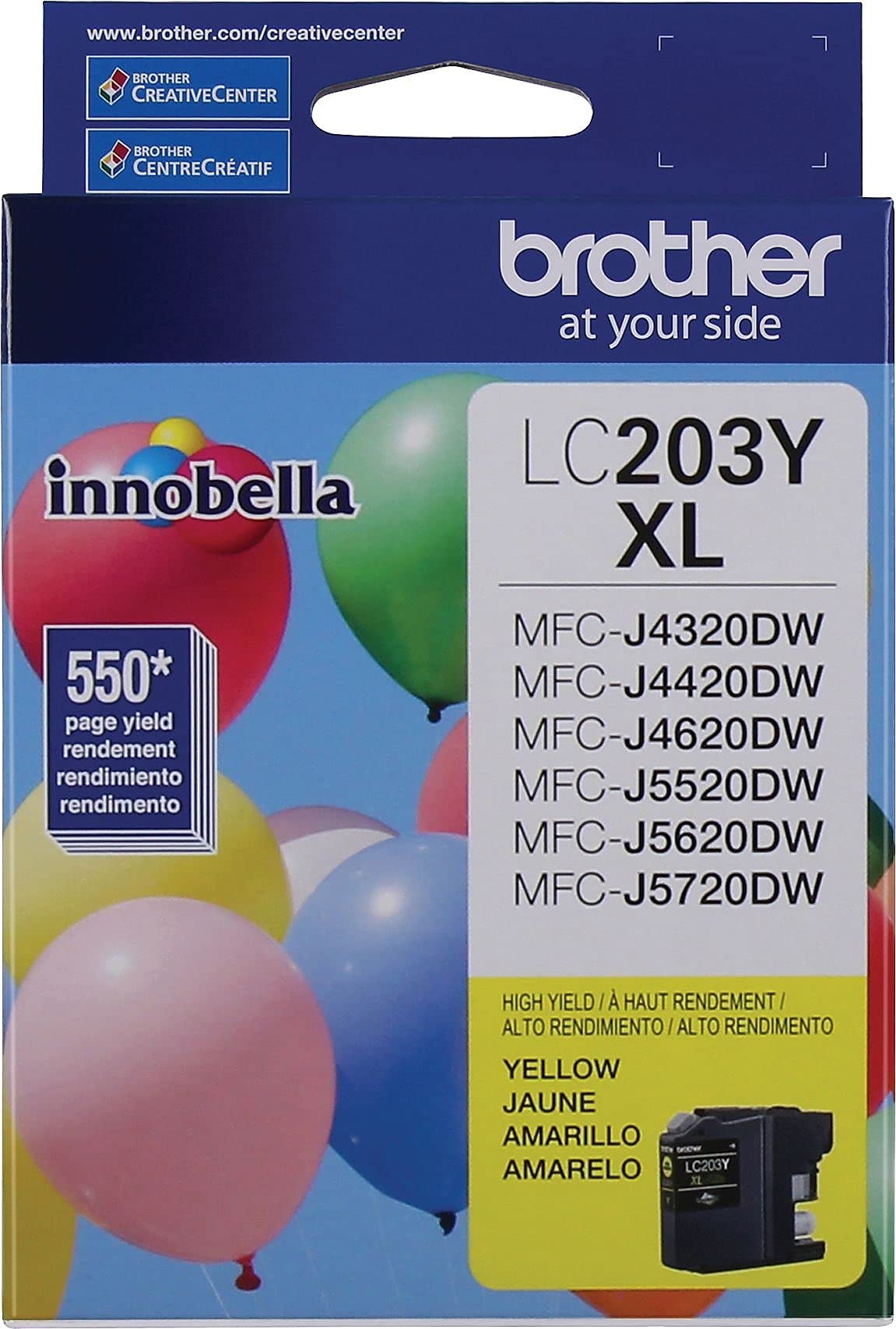 Brother LC203YS Yellow Ink Cartridge High Yield
