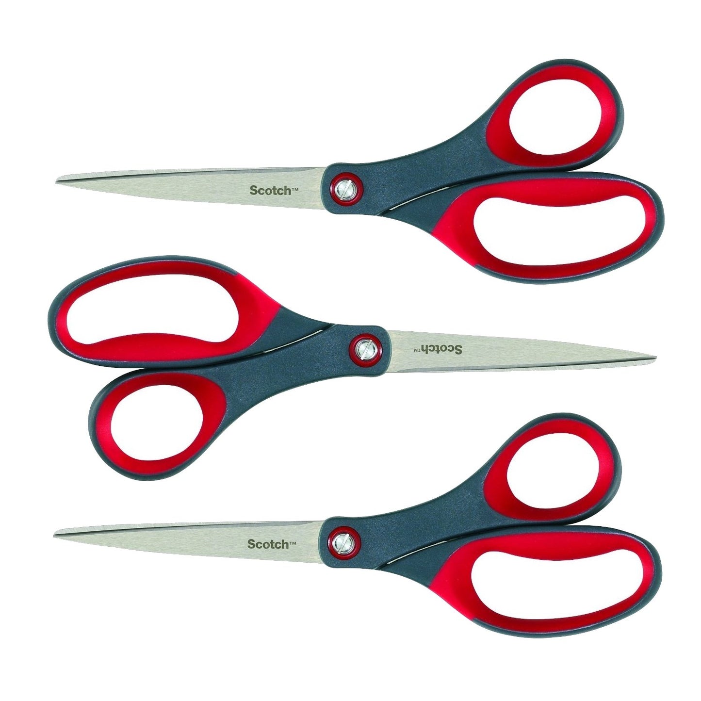 Scotch 8" Precision Scissors 1448, 3-Pack