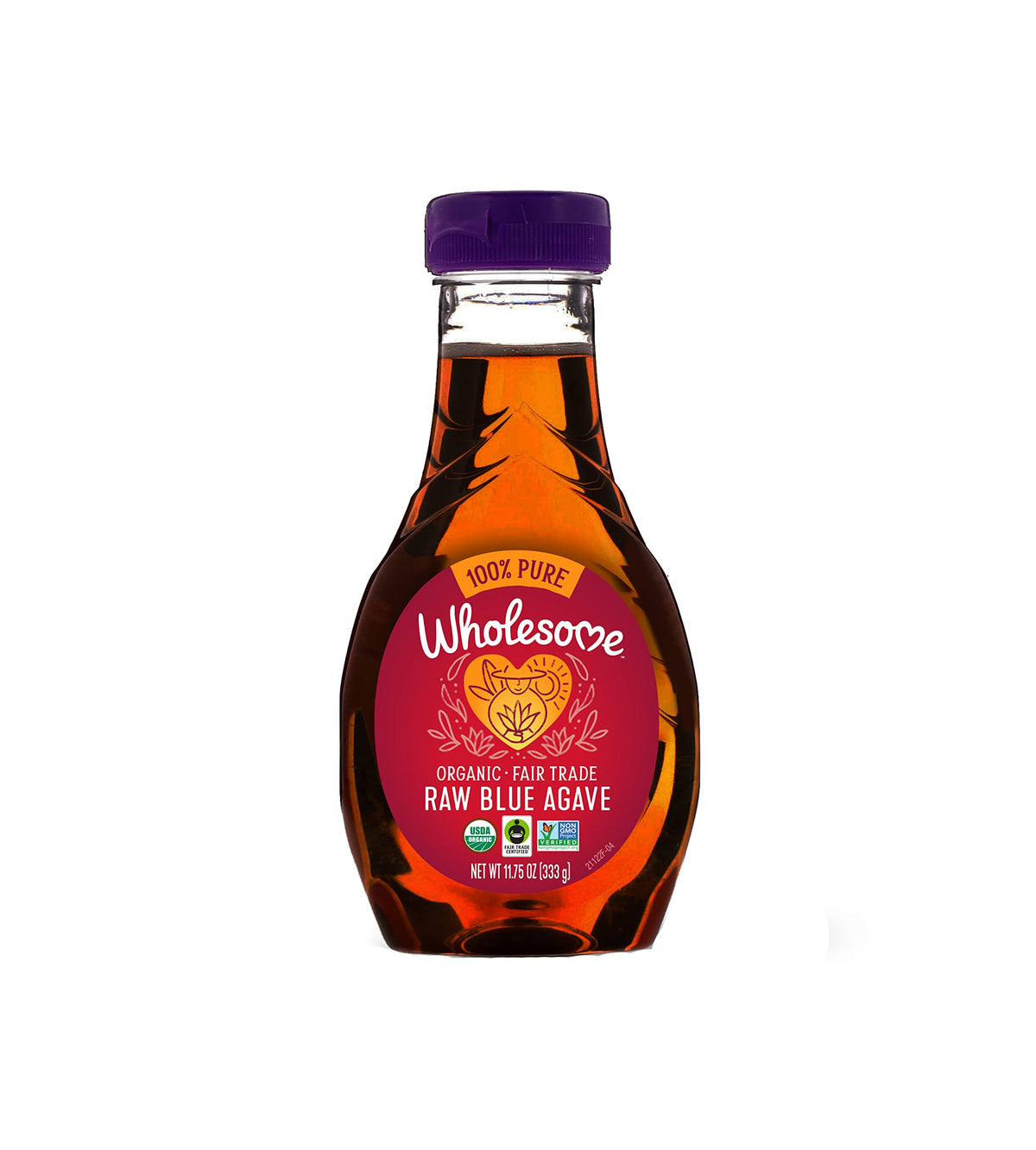 Wholesome Organic Raw Blue Agave Nectar 11.75oz