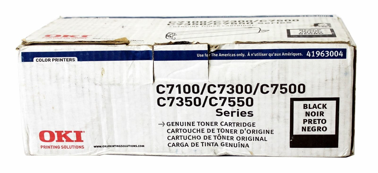 Oki C7100/C7300/C7350/C7500/C7550 Series Black Toner (10000 Yield)
