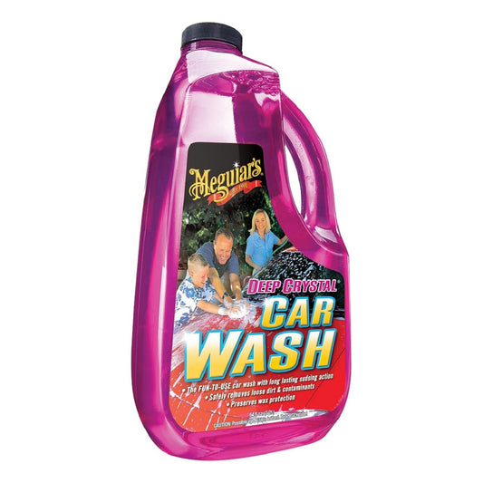 Meguiars G10464 64 Oz Deep Crystal Car Wash