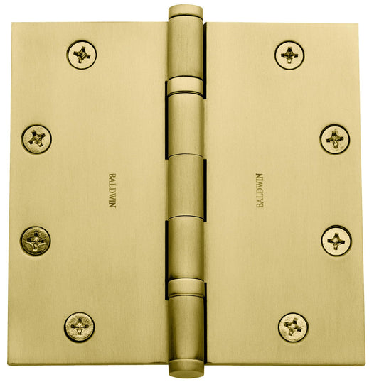 Baldwin 1051.I 5"x5" Solid Brass Mortise Hinge