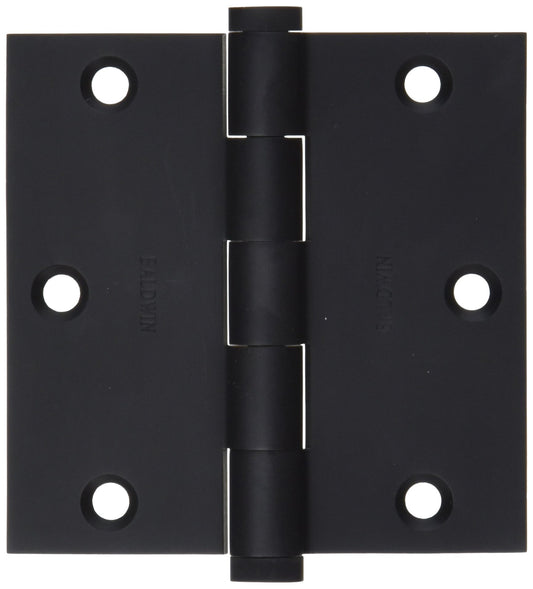 Baldwin 1035190I Square Mortise Hinge Black