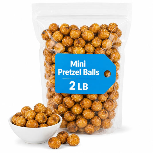 Savor Mini Pretzel Balls 2 lb Bag