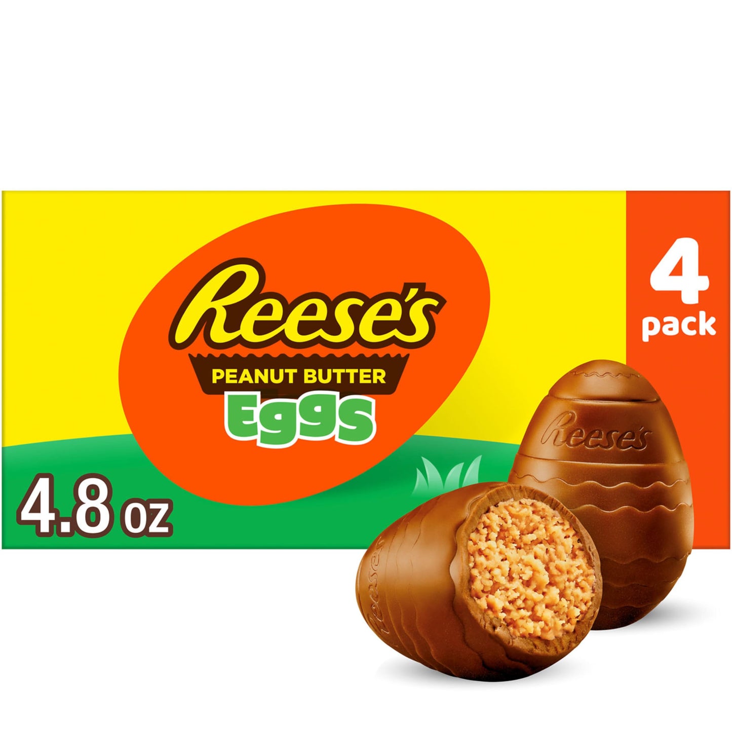 Reese Milk Chocolate Peanut Butter Eggs 1.2 oz Box