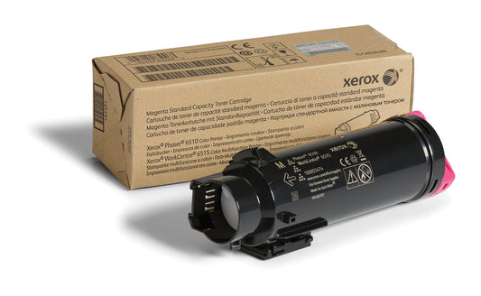 Xerox Genuine Phaser 6510/Workcentre 6515 Magenta Standard Capacity Toner Cartridge (1,000 Pages) - 106R03474
