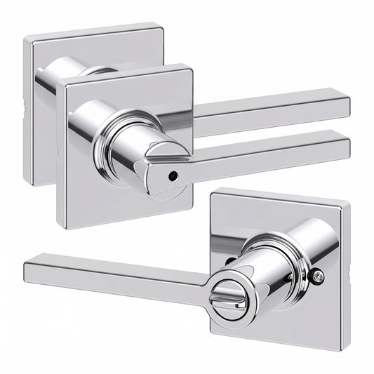 Kwikset Casey Privacy Door Lever Lock, 2-Pack