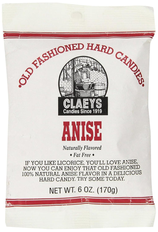 CLAEYS ANISE CANDY 6OZ