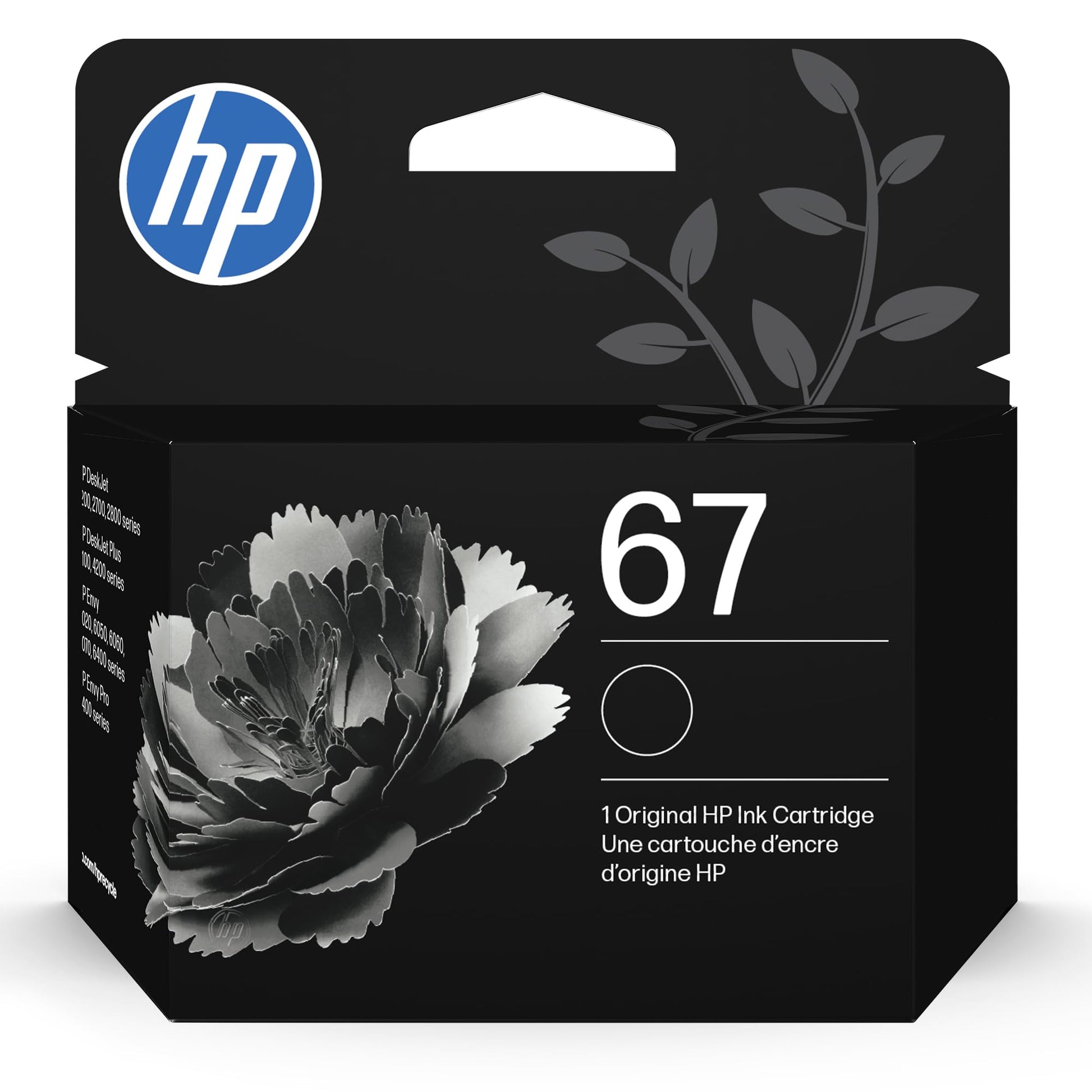 HP 67 Black Ink Cartridge 3YM56AN 24-Pack