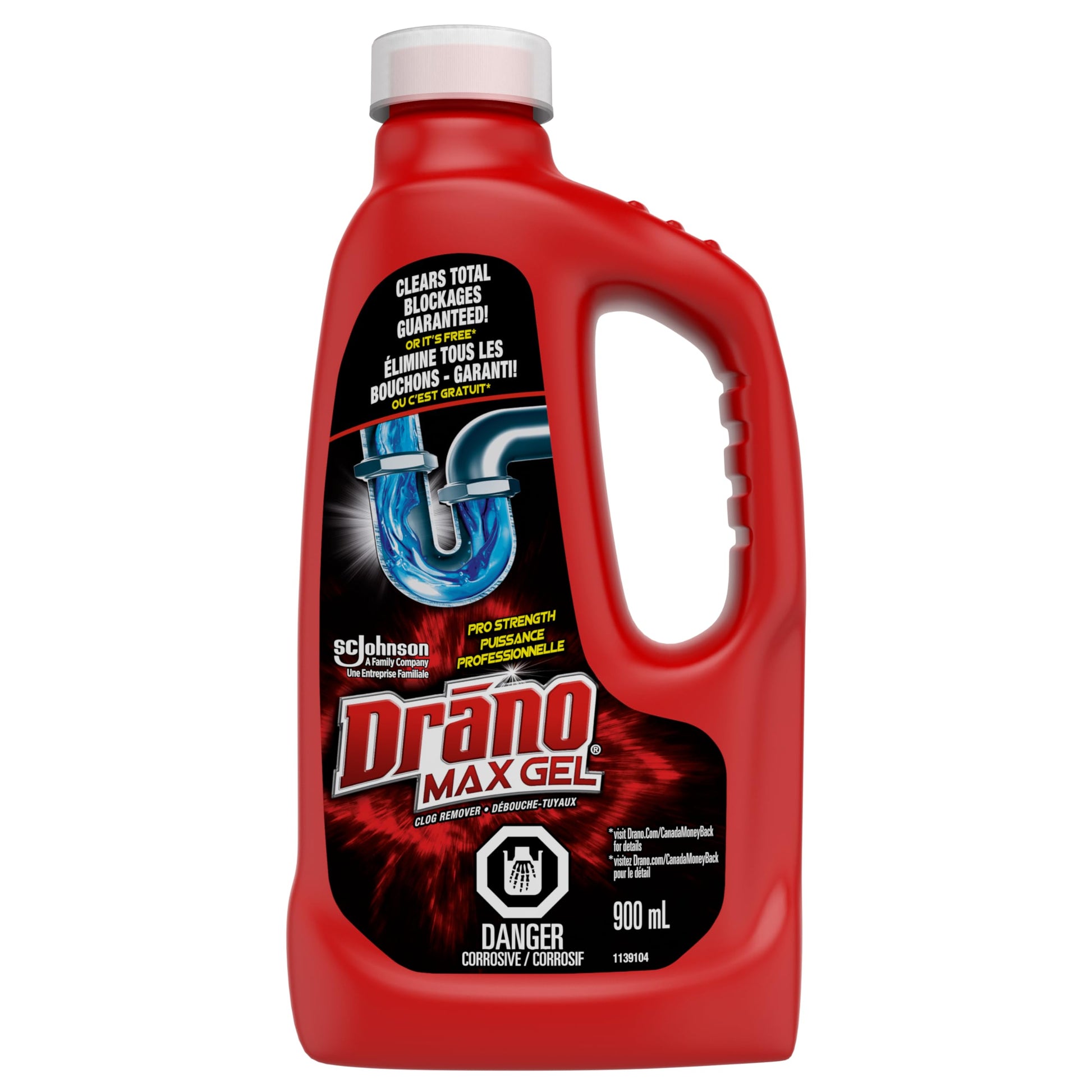 Drano Max Gel Clog Remover 900mL