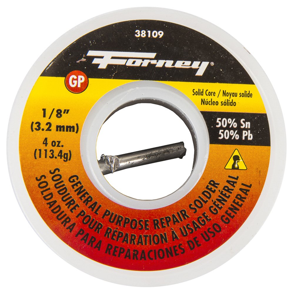 Forney 50/50 Solder 1/8" 4oz