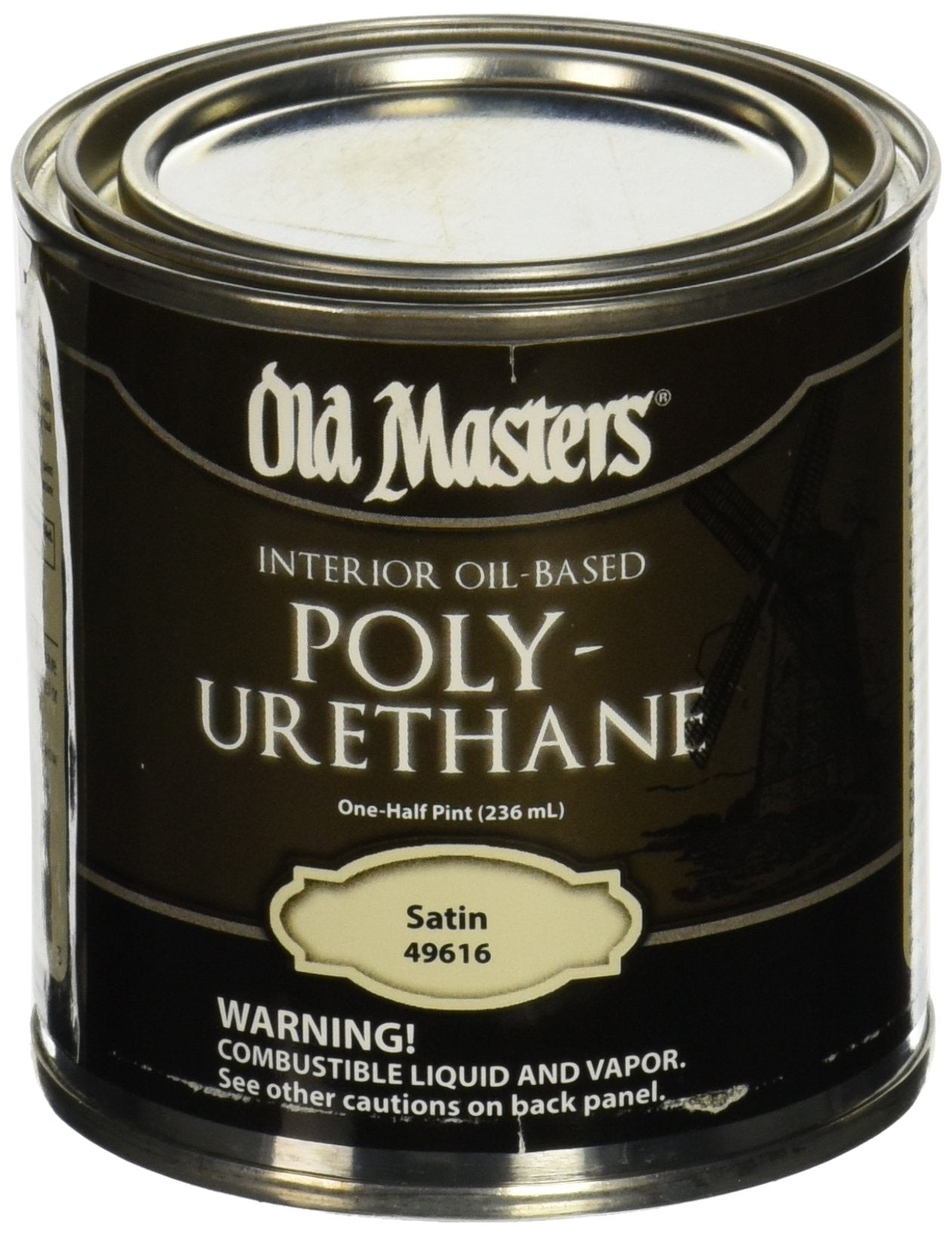 Old Masters Polyurethane Satin 0.5 Pint