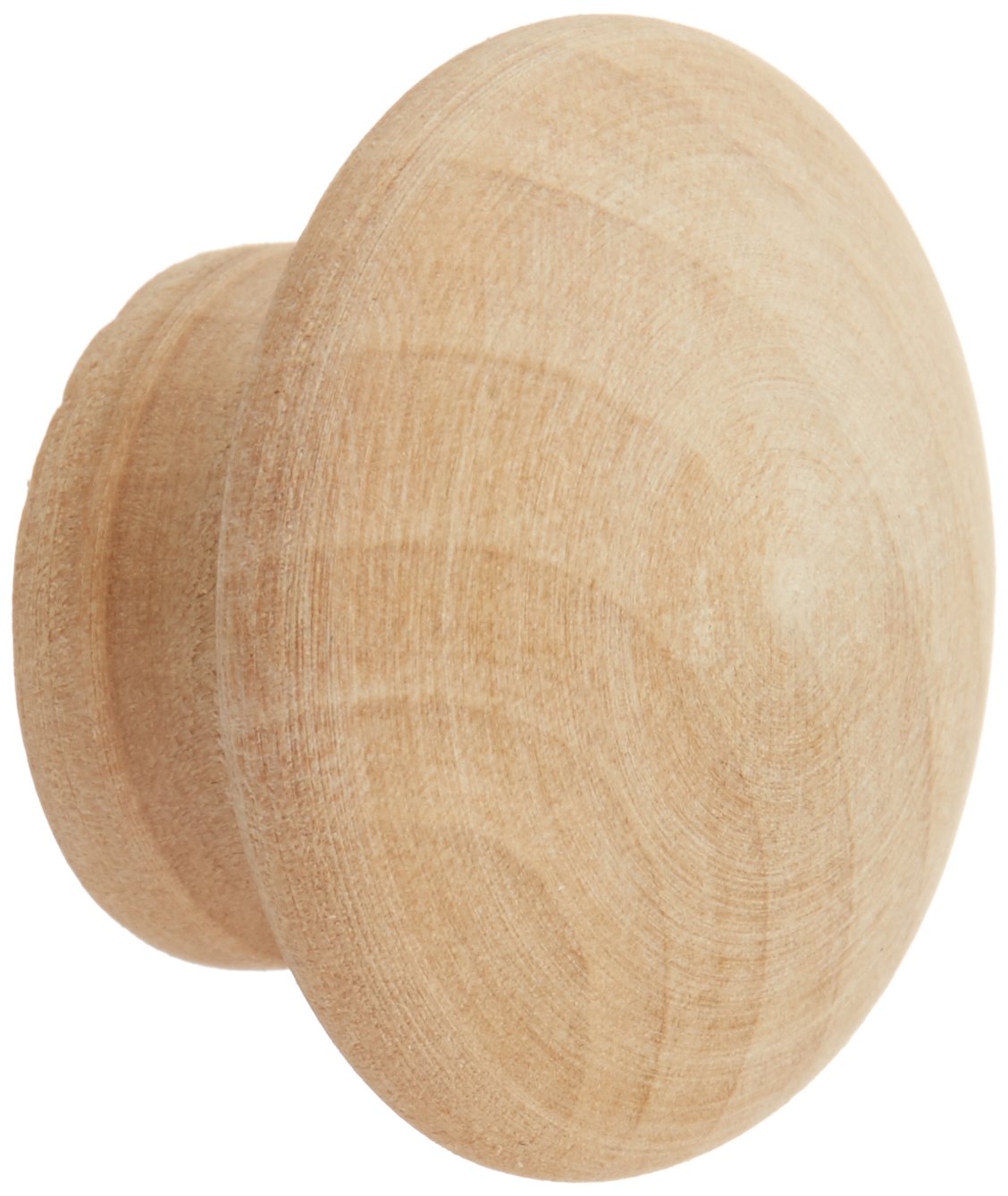 AMEROCK KNOB Wood 1.5" RD PK2
