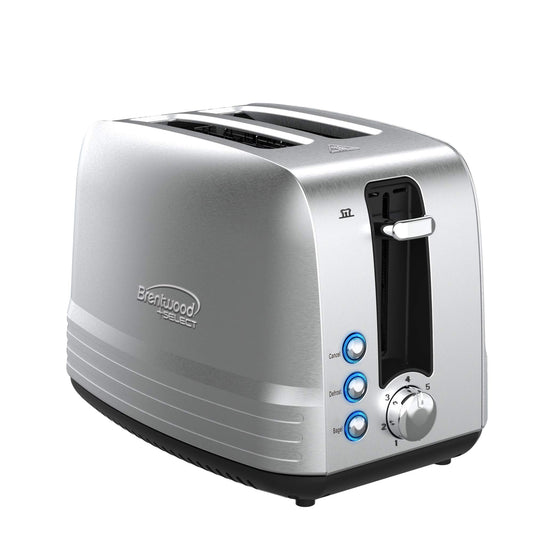 Brentwood TS-227S 2-Slice Toaster Silver