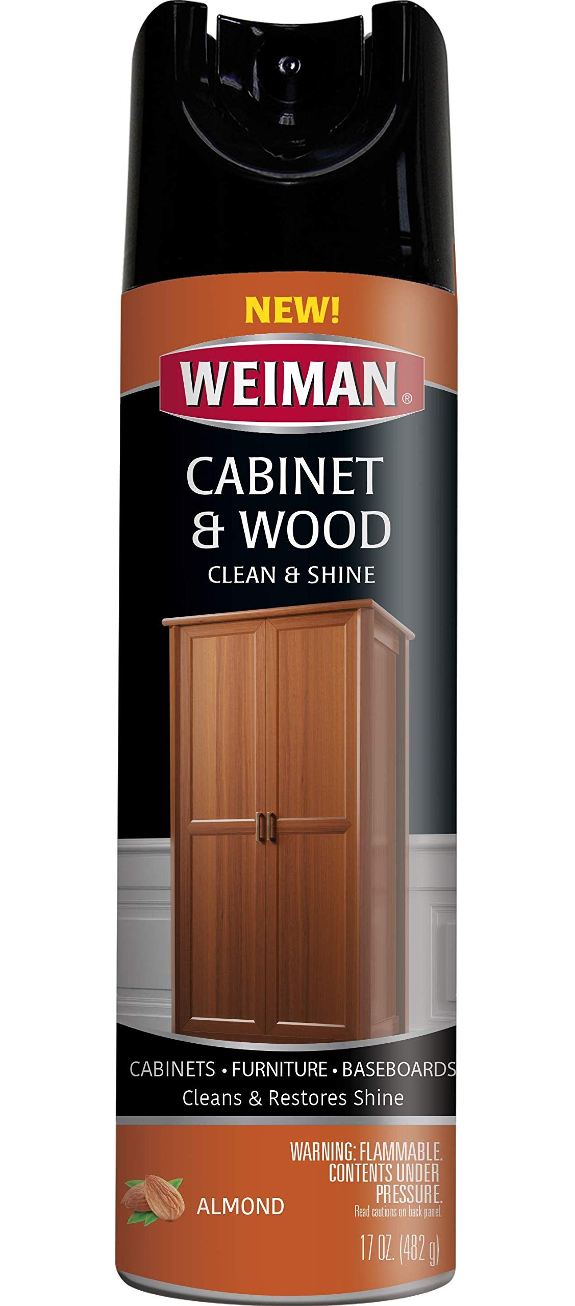 Weiman Cabinet & Furniture Polish 17 oz Aerosol