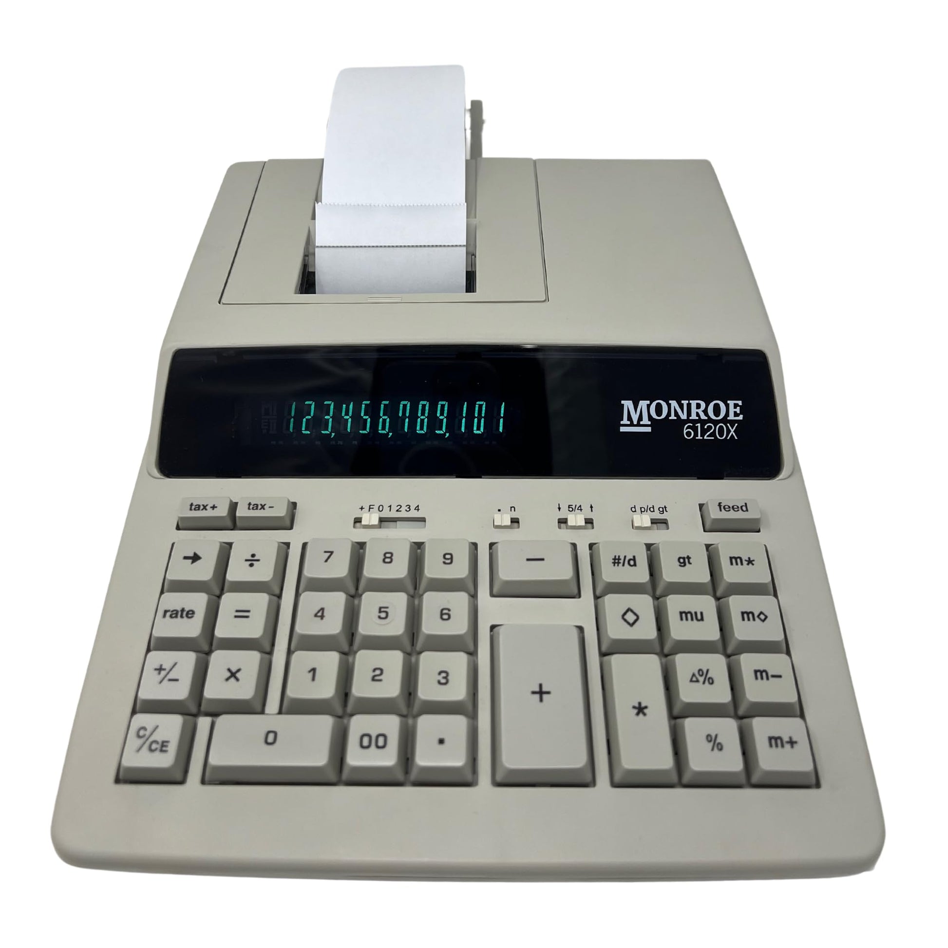 Monroe 6120XB Business Calculator, Black, 12-Digit