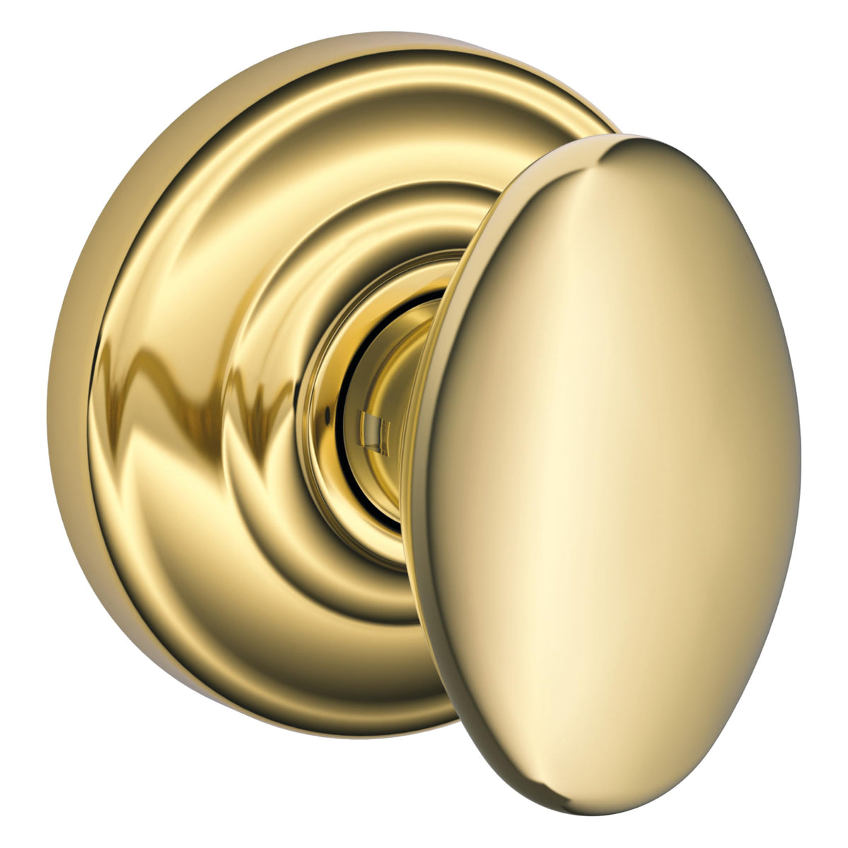 Schlage Passage Knob FA10DNB605/F10SIE605AND Bright Brass