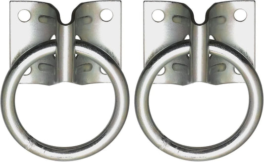 National Hardware N220-616 2060BC Hitching Rings in Zinc Plated (Pack of 2)