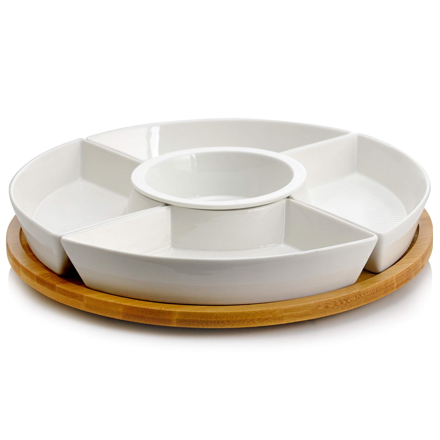 Elama Signature Ceramic Appetizer Set 12.25"